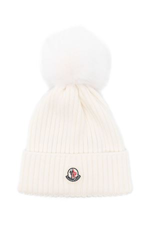 white wool cap MONCLER KIDS | K29543B00011M1131030